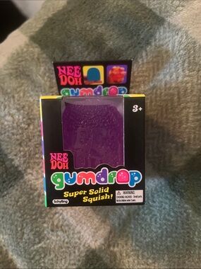 Gumdrop Super Solid Squish! Sensory Toy - Purple